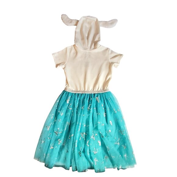 Cinnamoroll Hooded Dress With Ears Size XL By Hybrid Sanrio Egret Sparkle Skirt - Picture 2 of 9